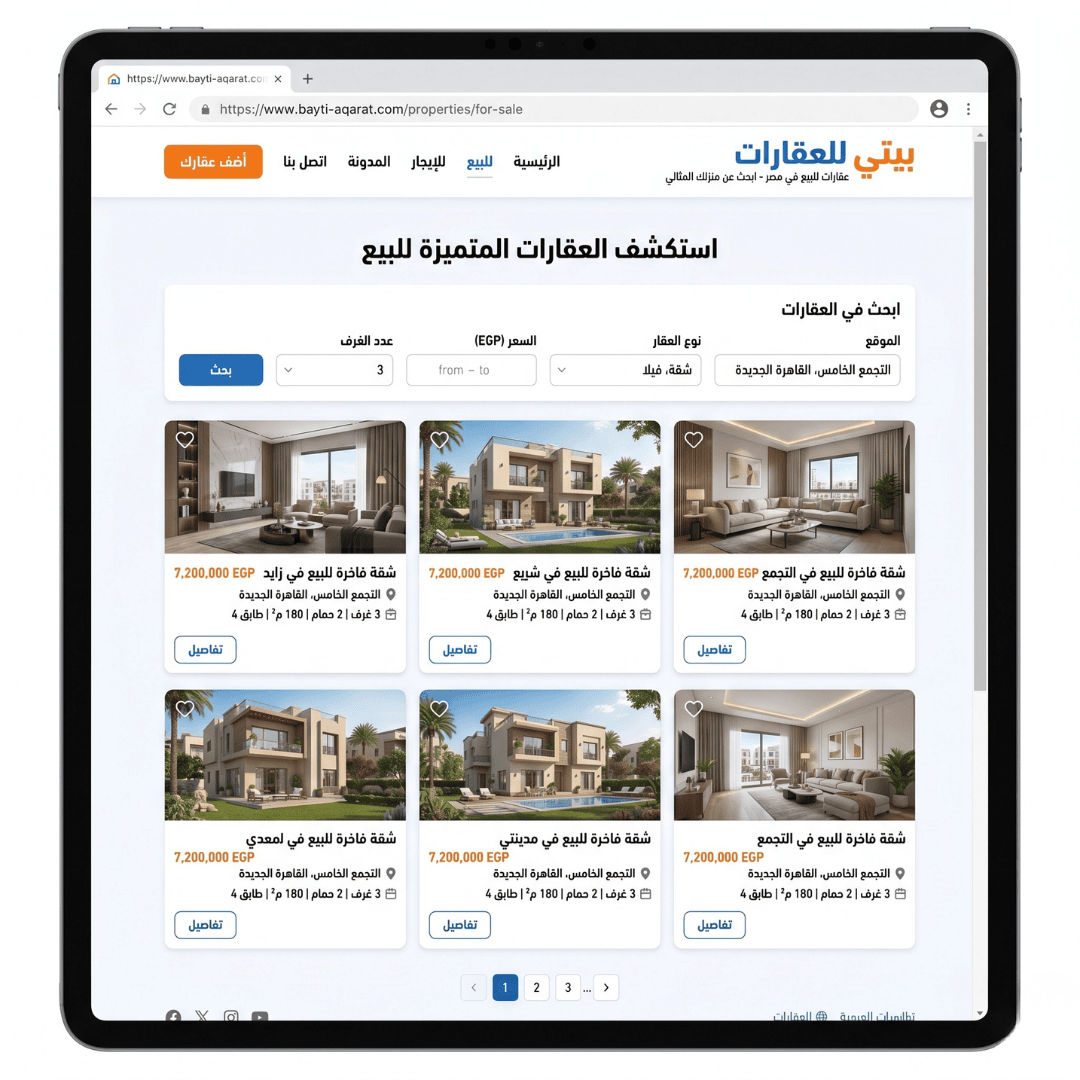 موقع عقارات